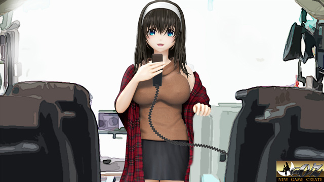 黒髪美少女 サンプル画像2